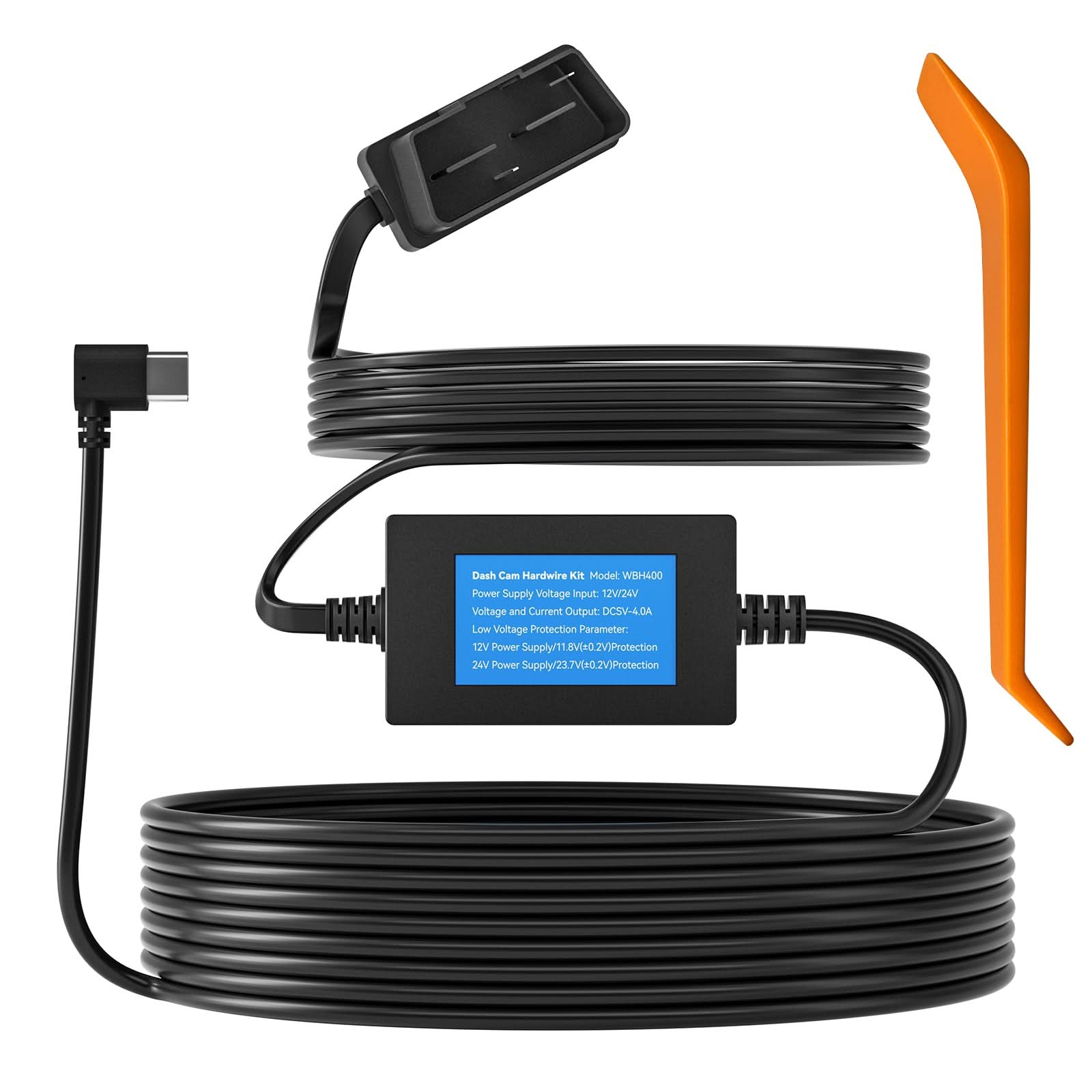 WOLFBOX Dashcam Multifunktionales Hardwire-Kit für G900TriPro