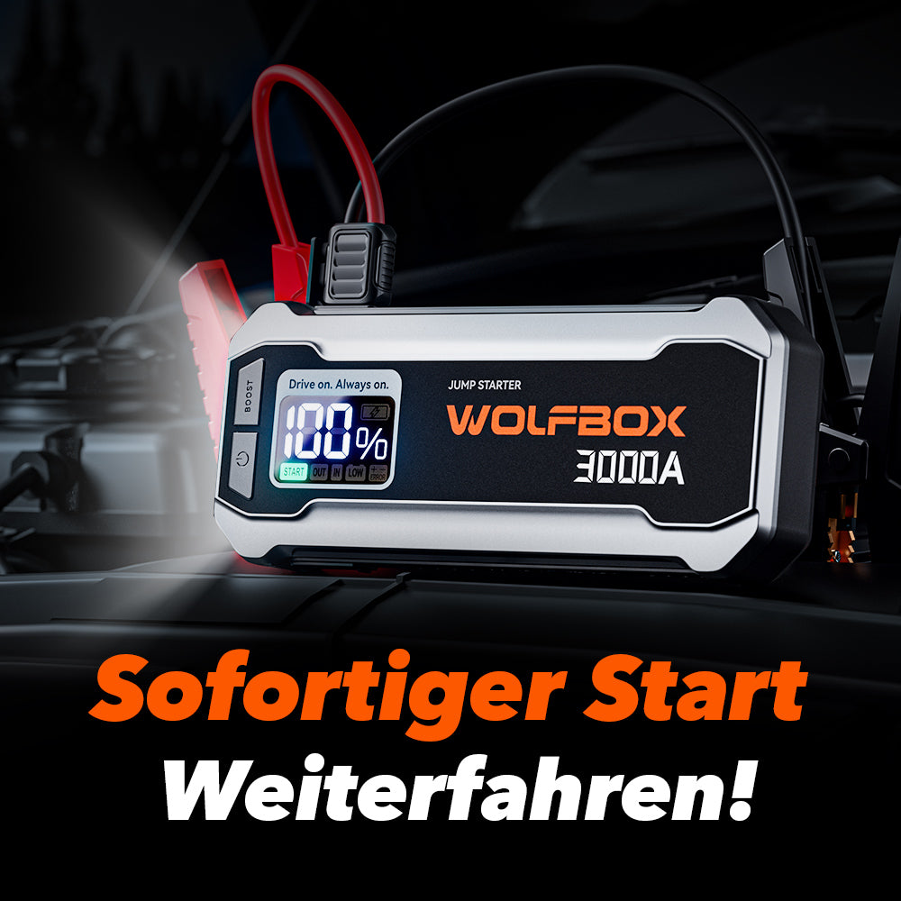 WOLFBOX MegaVolt16 Starthilfegerät