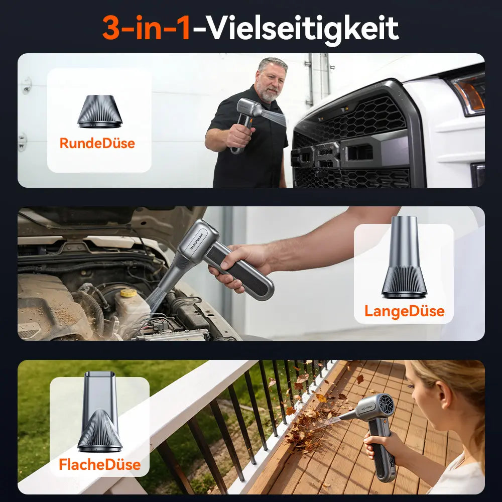 WOLFBOX MF400 Druckluftreiniger