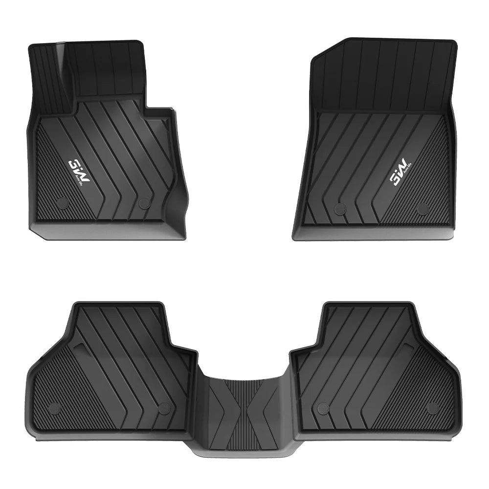 3W All Weather Car Mats für BMW X3 F25 2011–2017 (Linkslenker)