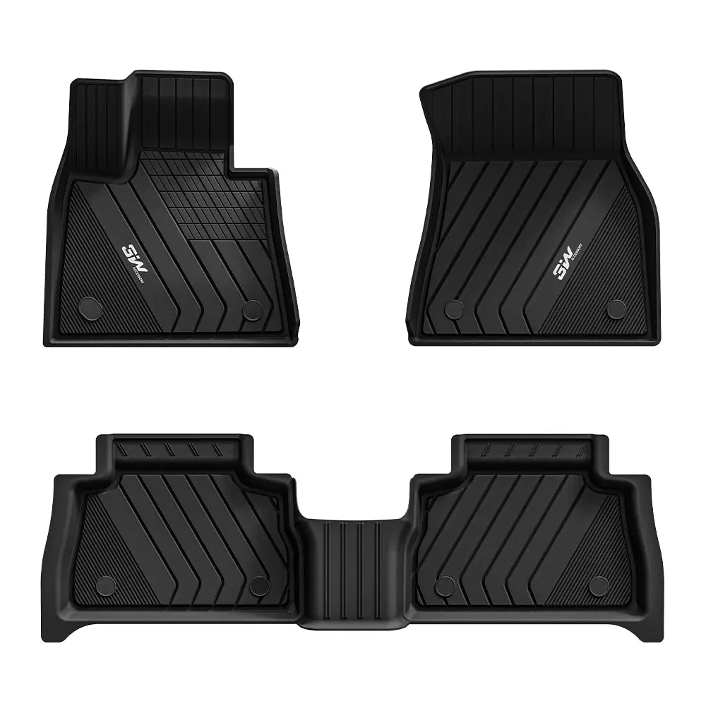 3W All Weather Car Mats für BMW X6 G06 2020–2026 (Linkslenker)