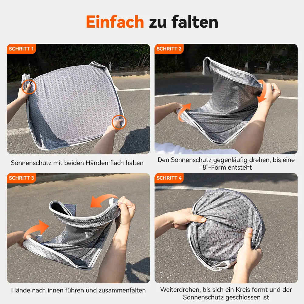 WOLFBOX Graphen-Windschutzscheiben-Sonnenschutz