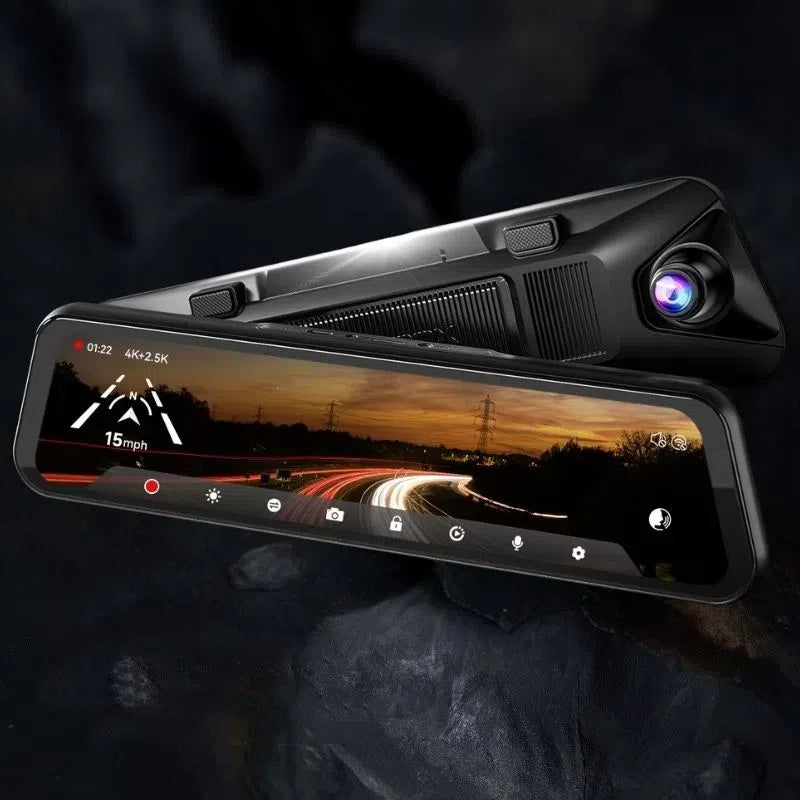 WOLFBOX G900Pro 12MP WiFi Touchscreen Rückspiegel Dashcam Smart Spiegel