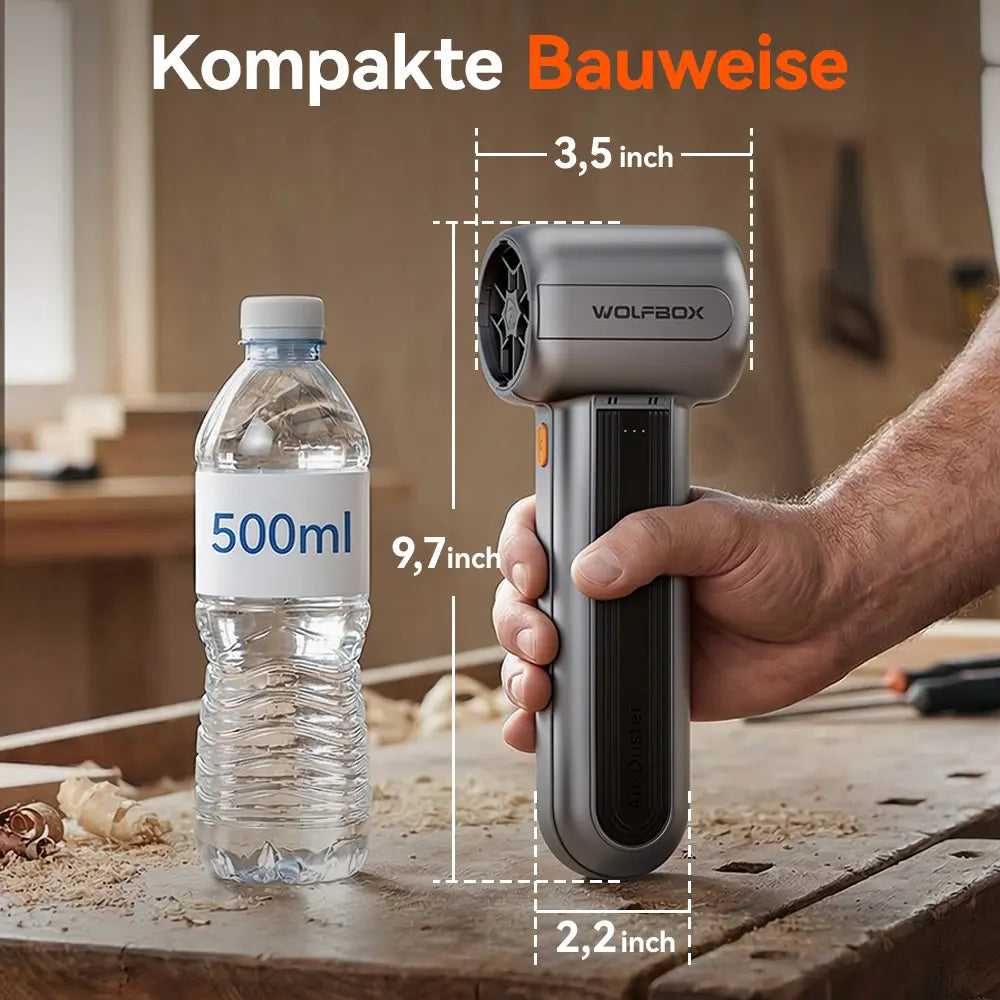 WOLFBOX MF400 Druckluftreiniger