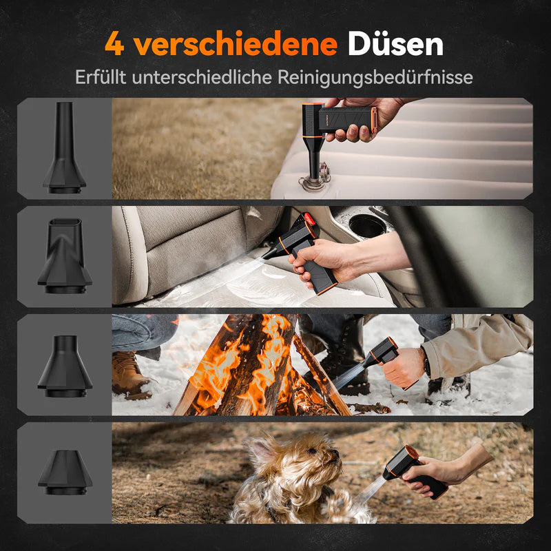 Elektrischer Luftstaubbläser – 110000 RPM Superleistung | WOLFBOX MF50