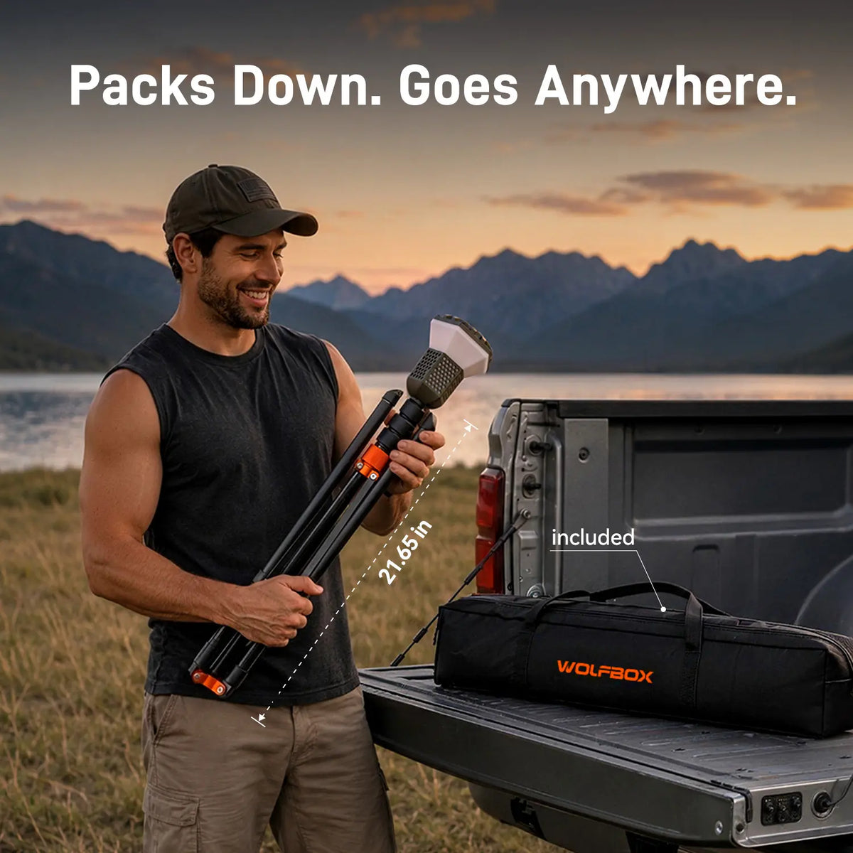 TL2000 Telescopic Camping Light | 30-Month Warranty
