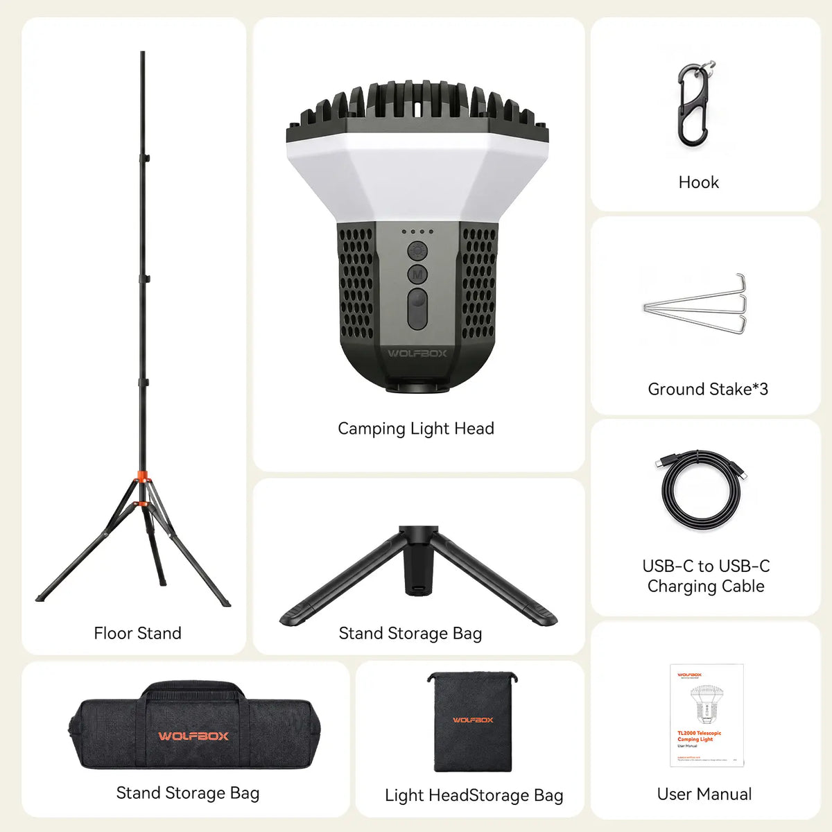 TL2000 Telescopic Camping Light | 30-Month Warranty