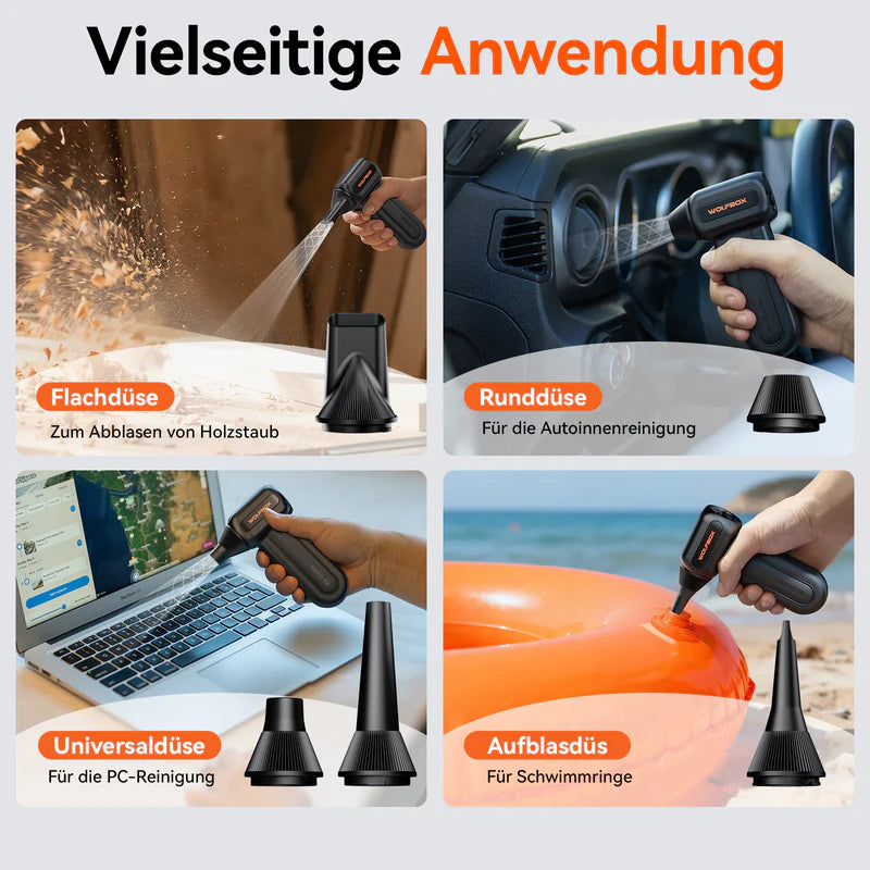 WOLFBOX MF60/MF70 Elektrischer Luftstaubbläser