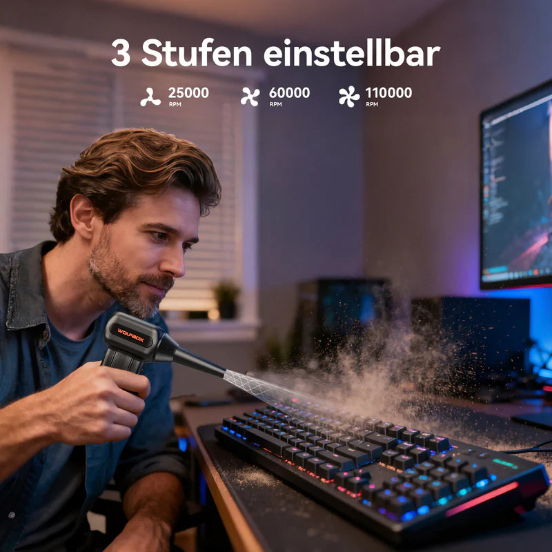 WOLFBOX MF60/MF70 Elektrischer Luftstaubbläser