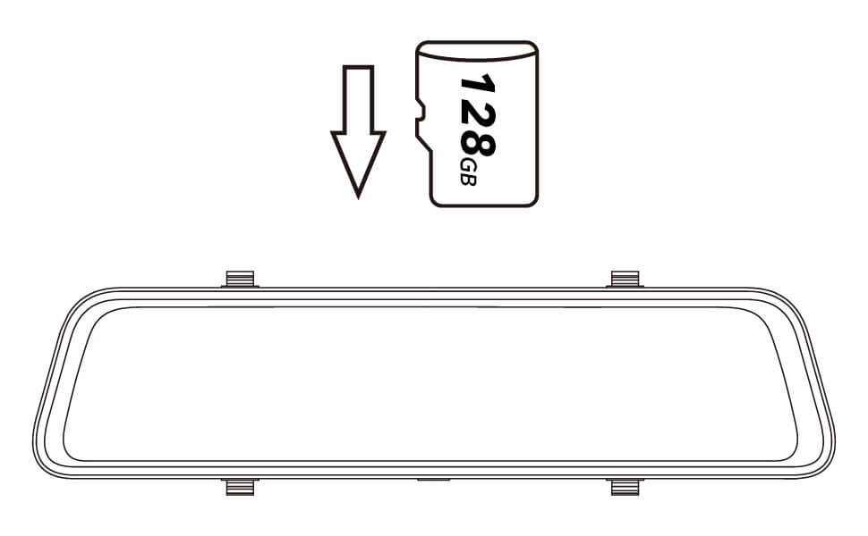 WOLFBOX 128GB/32GB SD Card