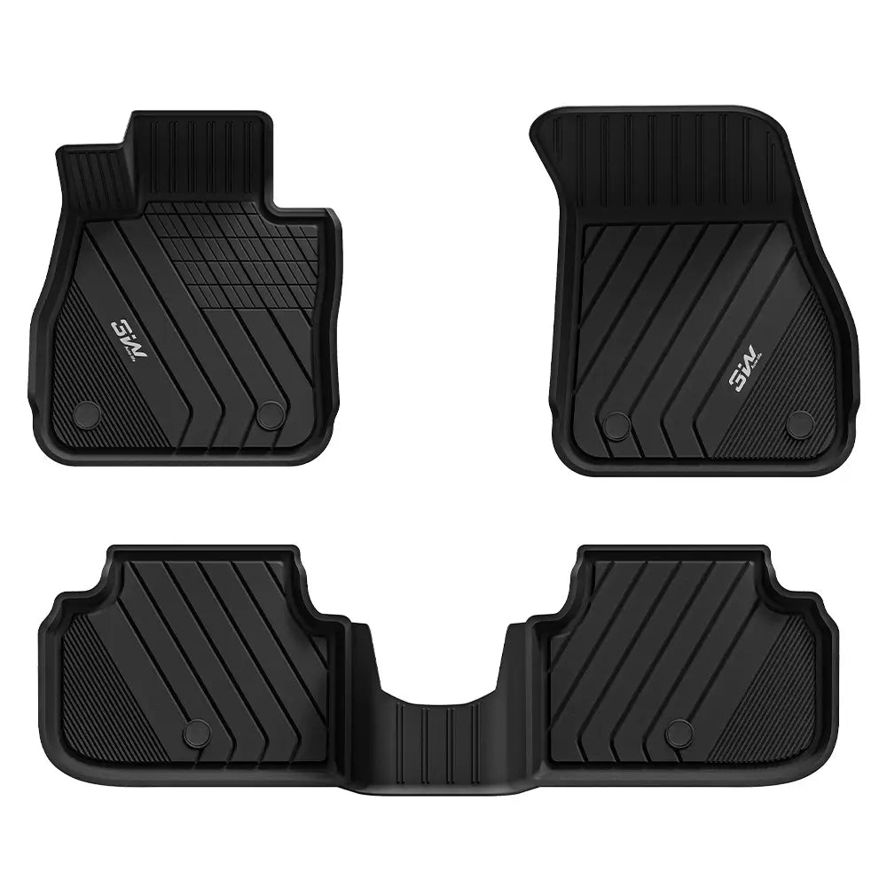 3W All Weather Car Mats für BMW 1 Series F40 2020–2024 (Linkslenker)