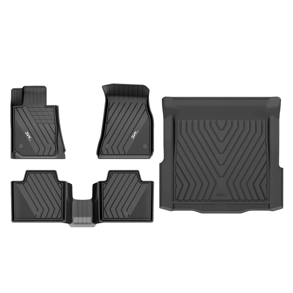 3W All Weather TPE Car Mats für BMW 3 Series G20 2019–2025 (Linkslenker)