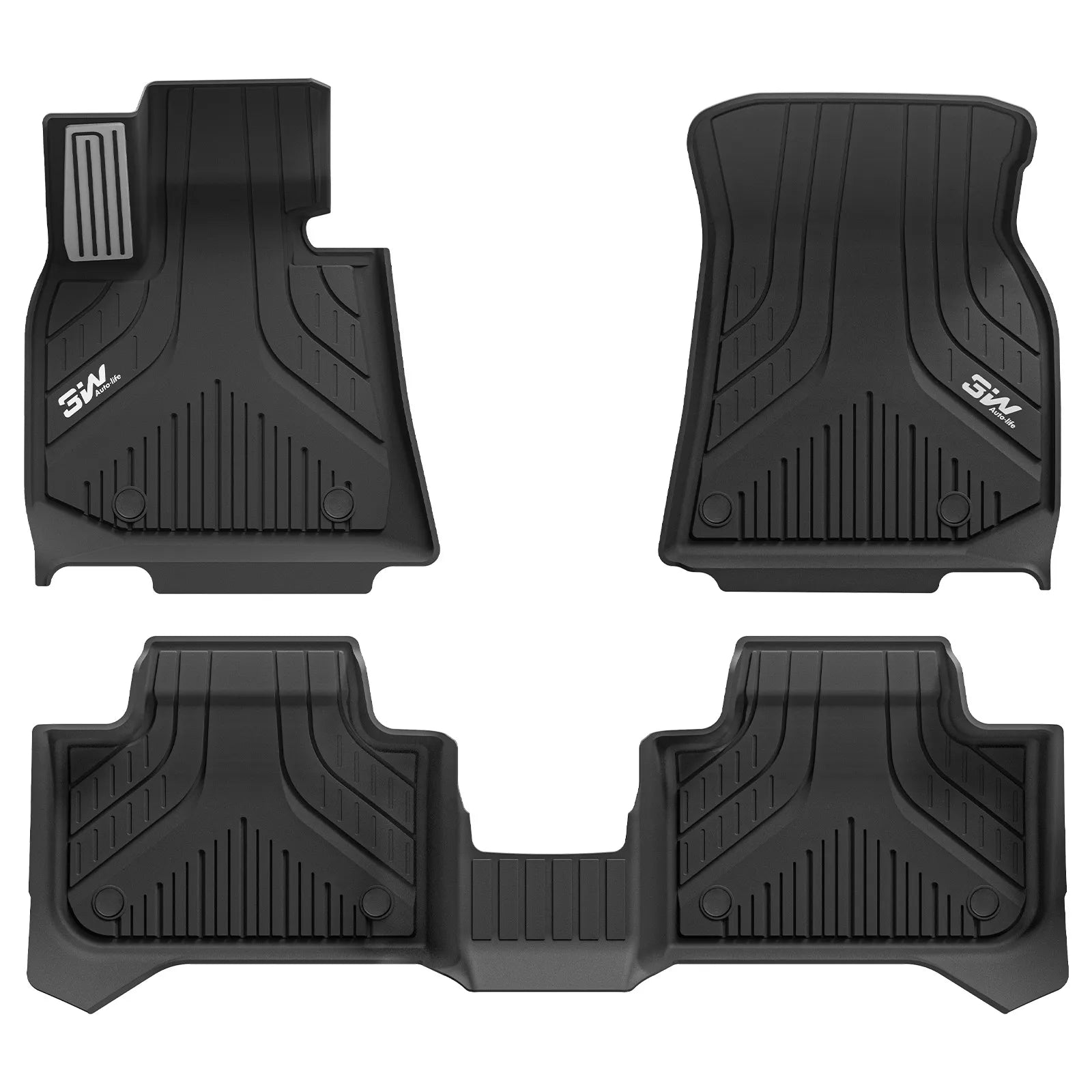 3W All Weather Car Mats für BMW X3 G45 2025–2026 (Linkslenker)
