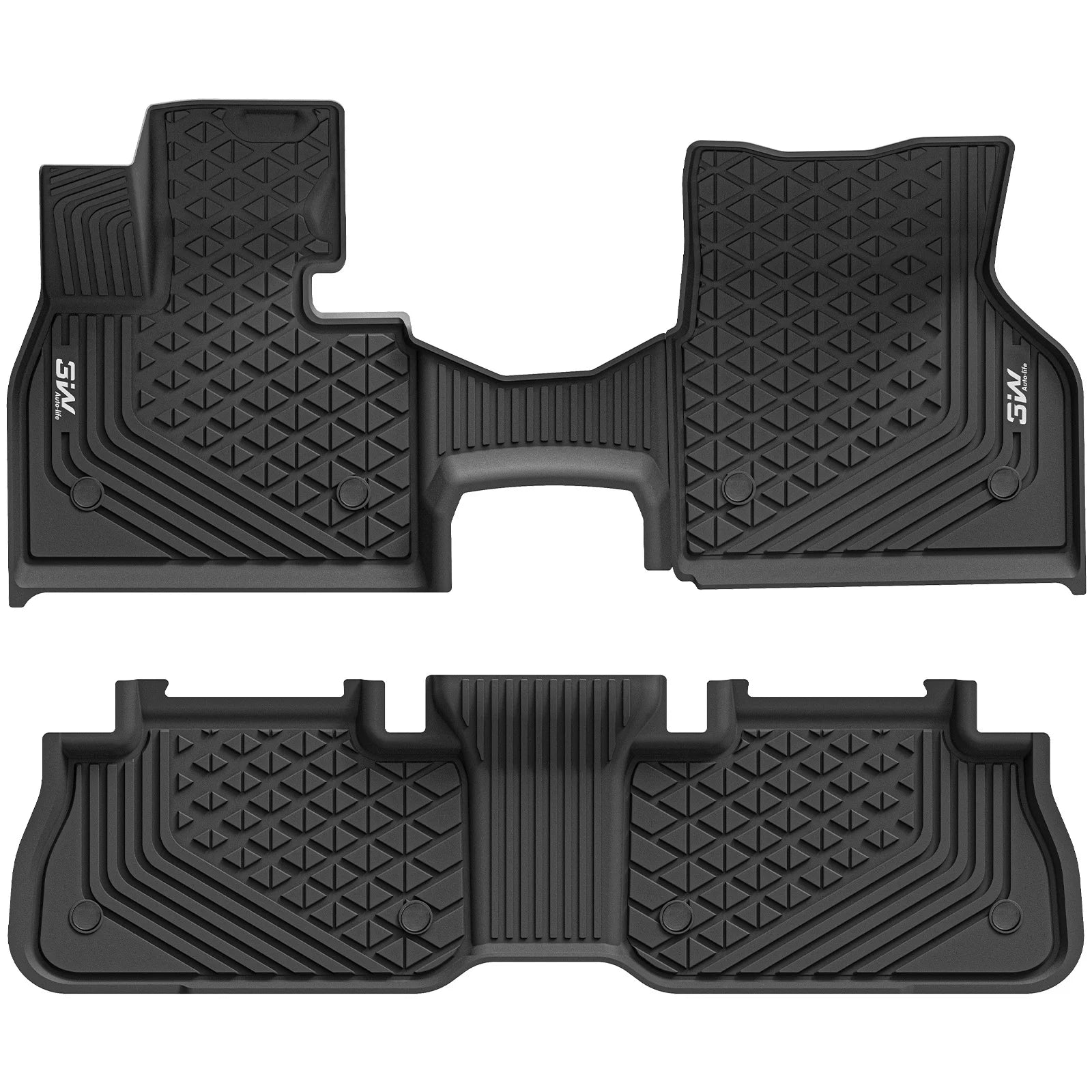 3W All Weather Car Mats für BMW iX 2022–2025 (Linkslenker)