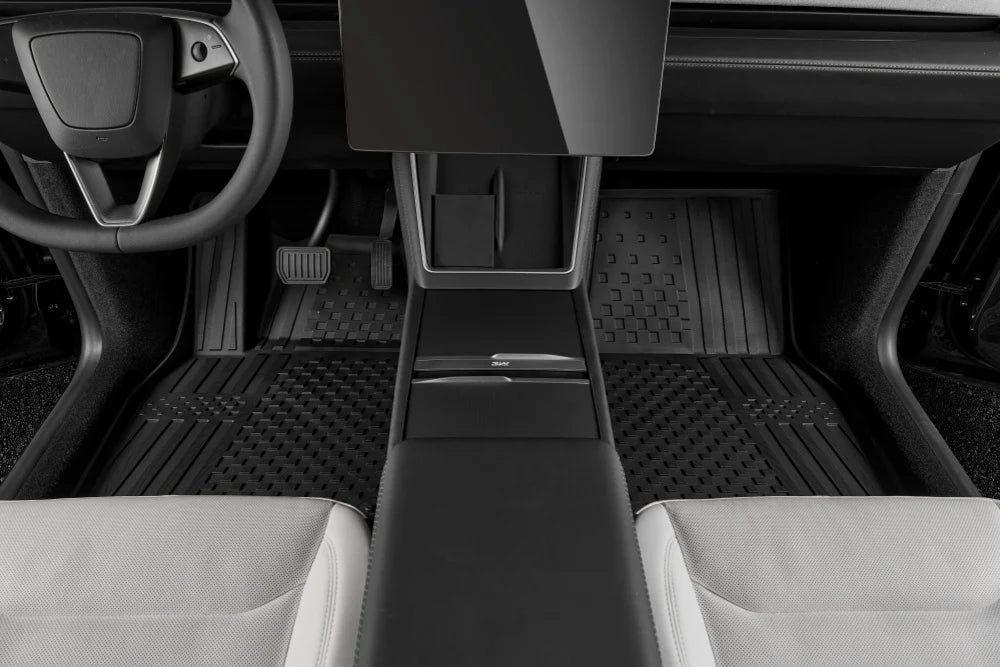 3W Allwetter-Autofußmatten für Tesla Model Y Juniper 2025–2026 LHD【Basisversion】