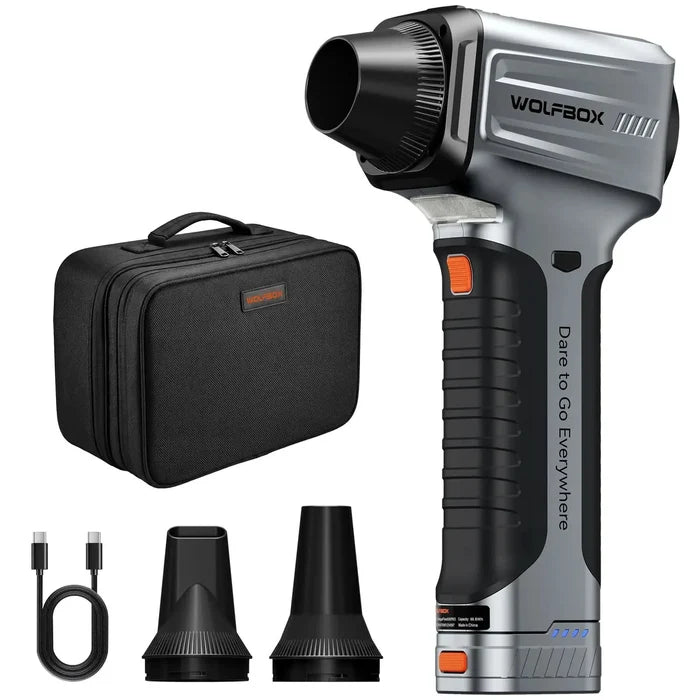 WOLFBOX MF500PRO Akku-Luftbläser – Handgebläse für Laub & Outdoor-Reinigung