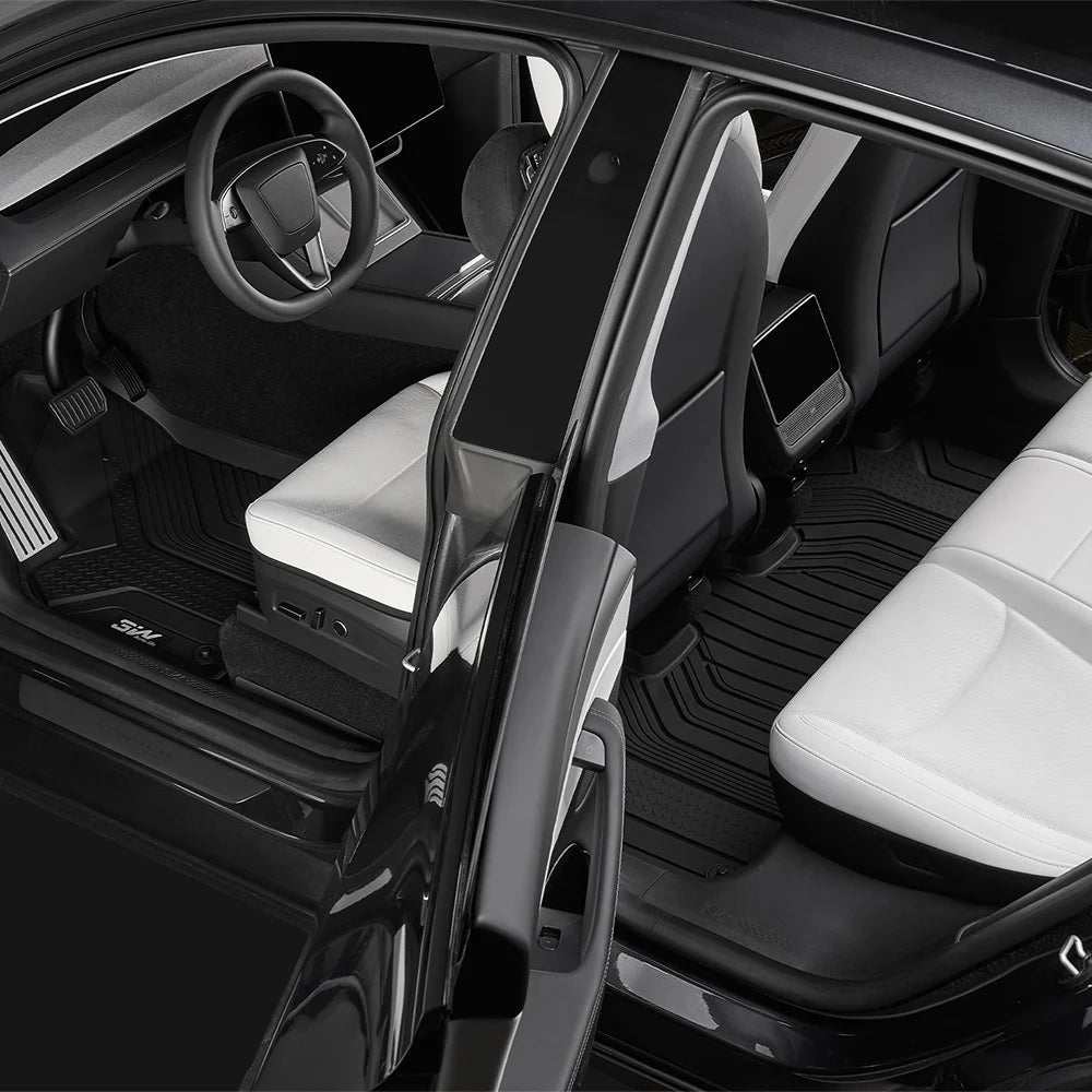 3W Allwetter-Autofußmatten für Tesla Model Y Juniper/Premium/Performance 2025–2026 LHD【Pro-Version】