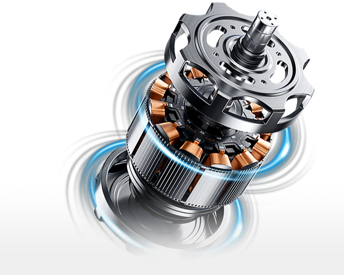 Kraftvoller Motor