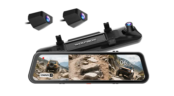 Vorne 4K+Hinten 2.5K+Stoßstange 1080P